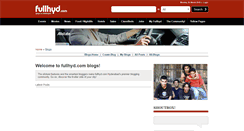 Desktop Screenshot of blogs.fullhyderabad.com