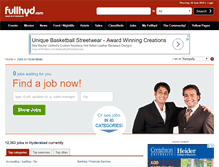 Tablet Screenshot of jobs.fullhyderabad.com